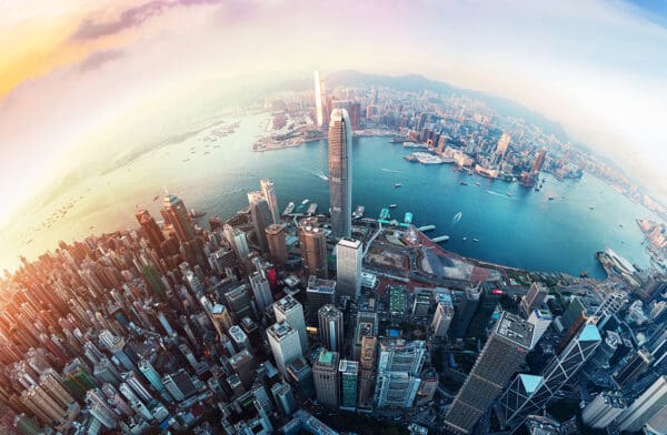 Panorama Hong Kong City